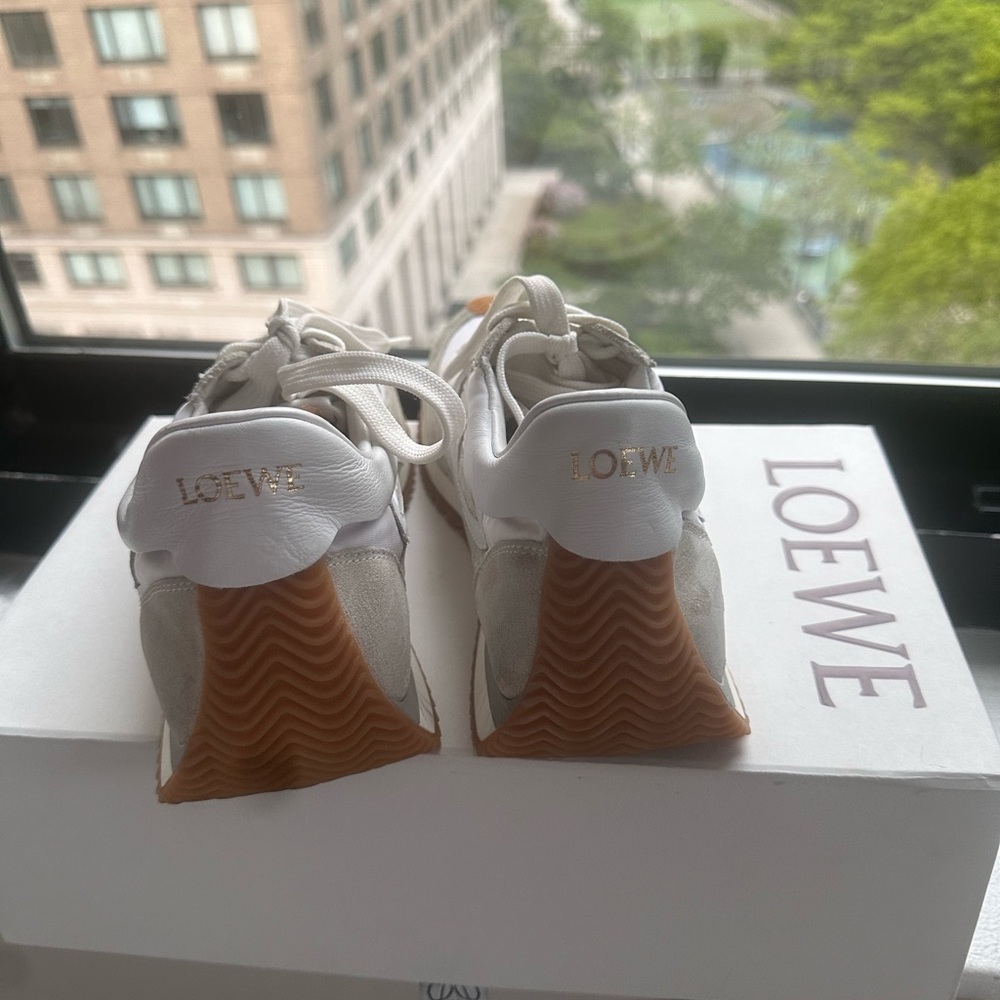 Loewe flow runner sneakers white shoes designer great condition 8 38 - Picture 5 of 11